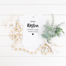 Load image into Gallery viewer, Personalized Last name Onesie®