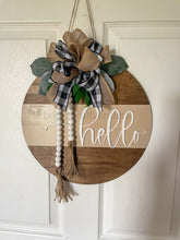 Load image into Gallery viewer, Hello Door Hanger 3D Letters