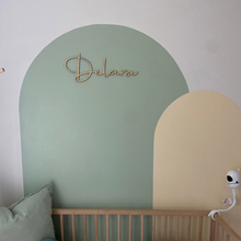 Load image into Gallery viewer, Wooden Name Wall Cutout