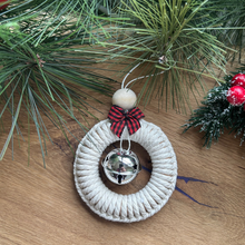 Load image into Gallery viewer, Macrame Bell Ornament