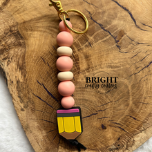 Load image into Gallery viewer, Pencil Keychain