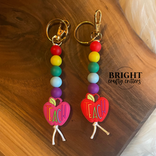 Load image into Gallery viewer, Rainbow Teach Keychain