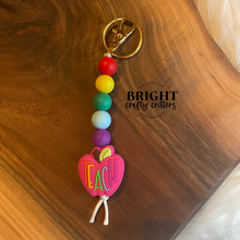 Load image into Gallery viewer, Rainbow Teach Keychain