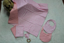 Load image into Gallery viewer, Pink Stars | Baby Blanket Gift Bundle