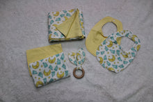 Load image into Gallery viewer, The Sheep jumped over the moon | Gender Neutral | Blanket Bib Burp Cloth Set
