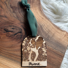 Load image into Gallery viewer, Engraved Photo Wooden Ornament
