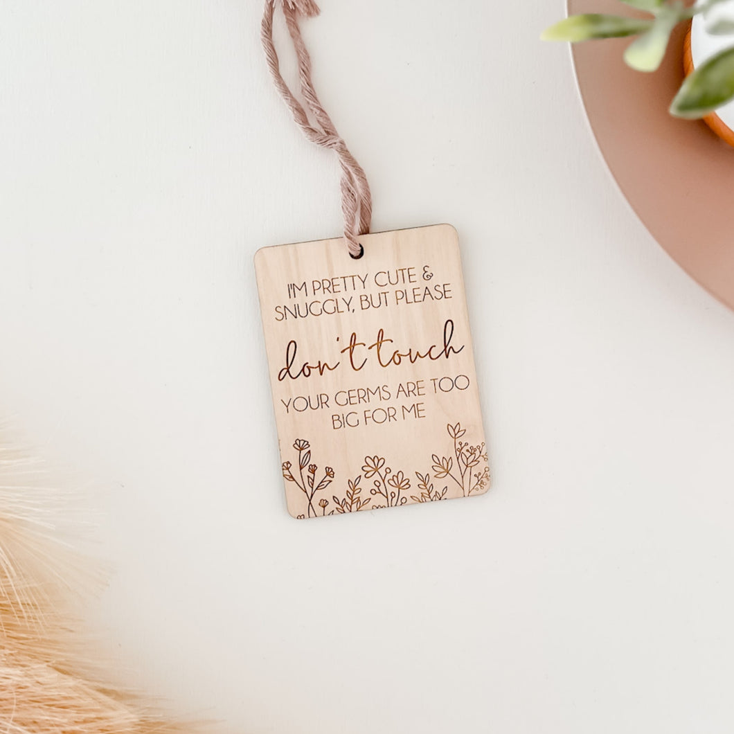 Wildflowers Germ Tag