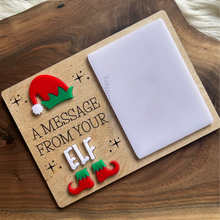 Load image into Gallery viewer, Message From Your Elf Sign - Large
