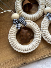 Load image into Gallery viewer, Macrame Rustic Charm Ornament
