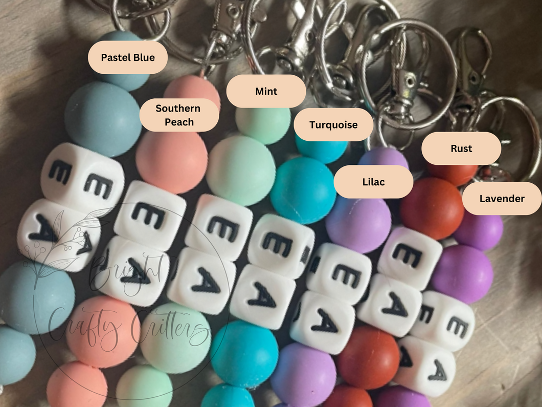 Custom Name Gold Keyring/Clasp | Keychain