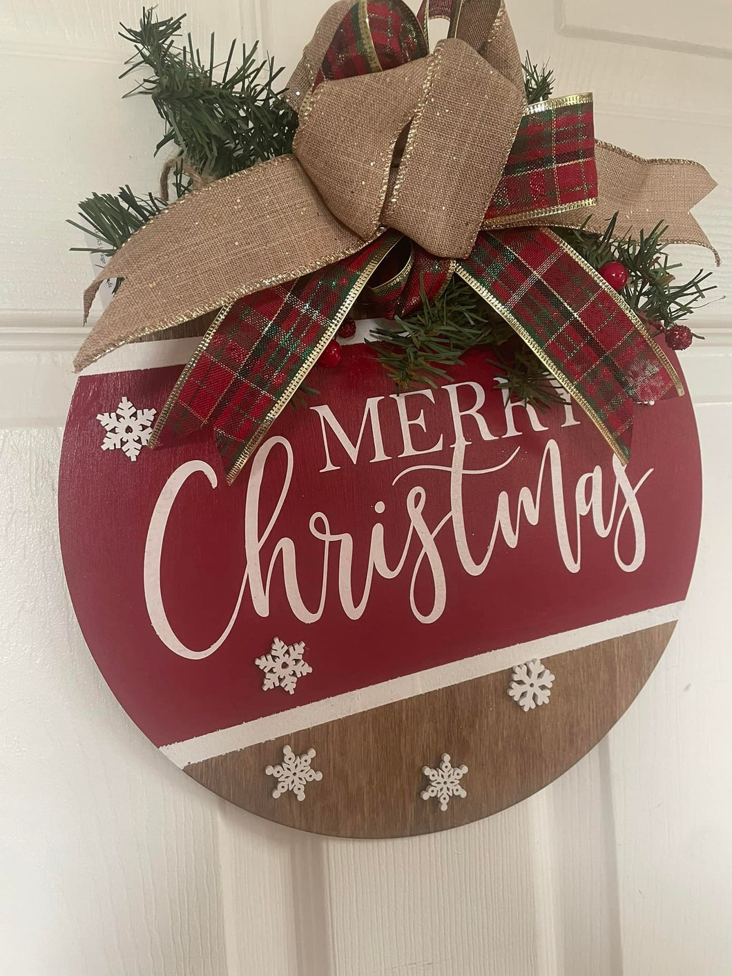 Merry Christmas - Door Hanger