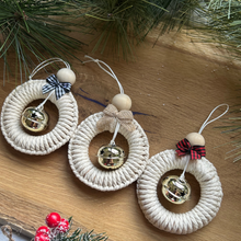 Load image into Gallery viewer, Macrame Bell Ornament
