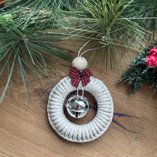 Load image into Gallery viewer, Macrame Bell Ornament
