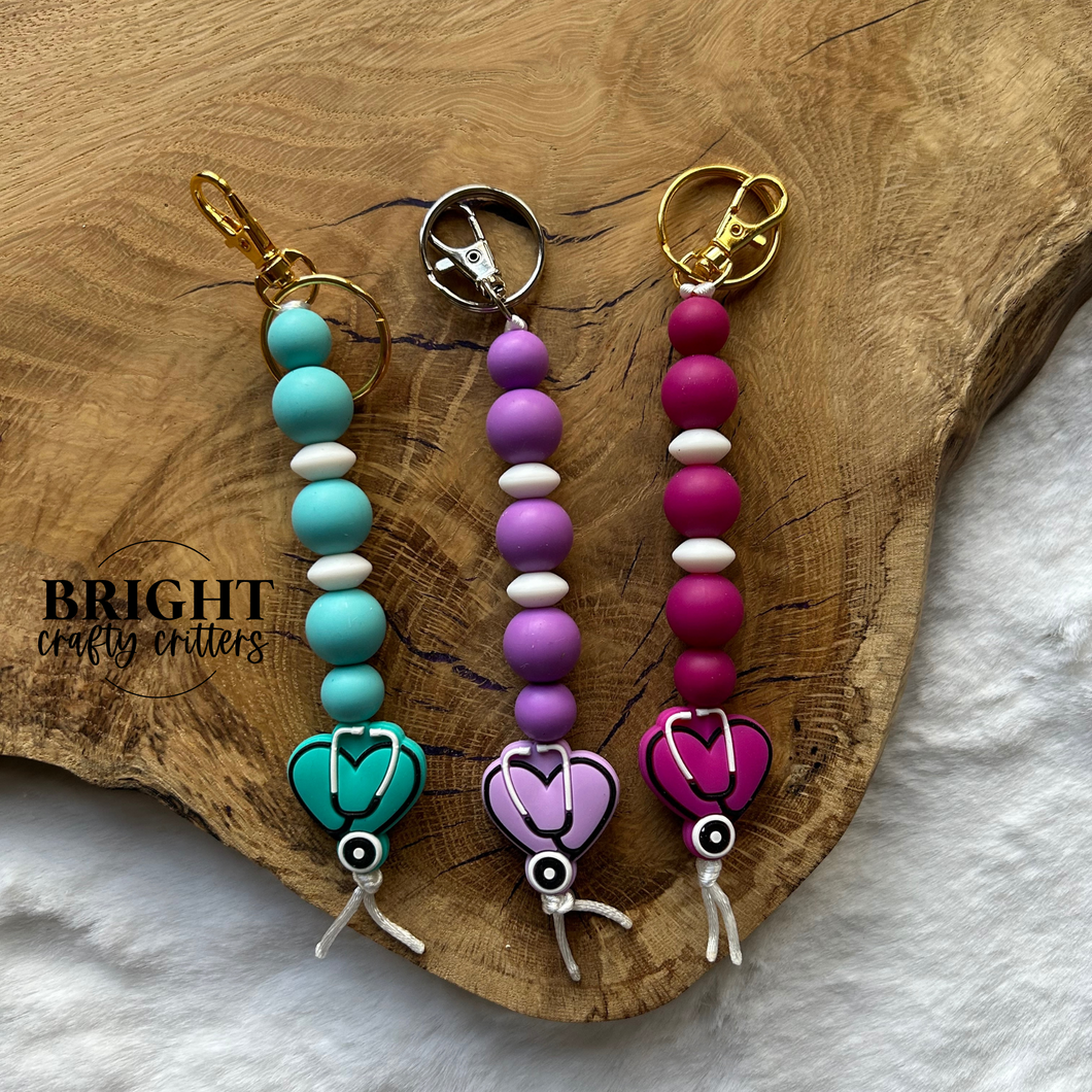 Stethoscope Keychain